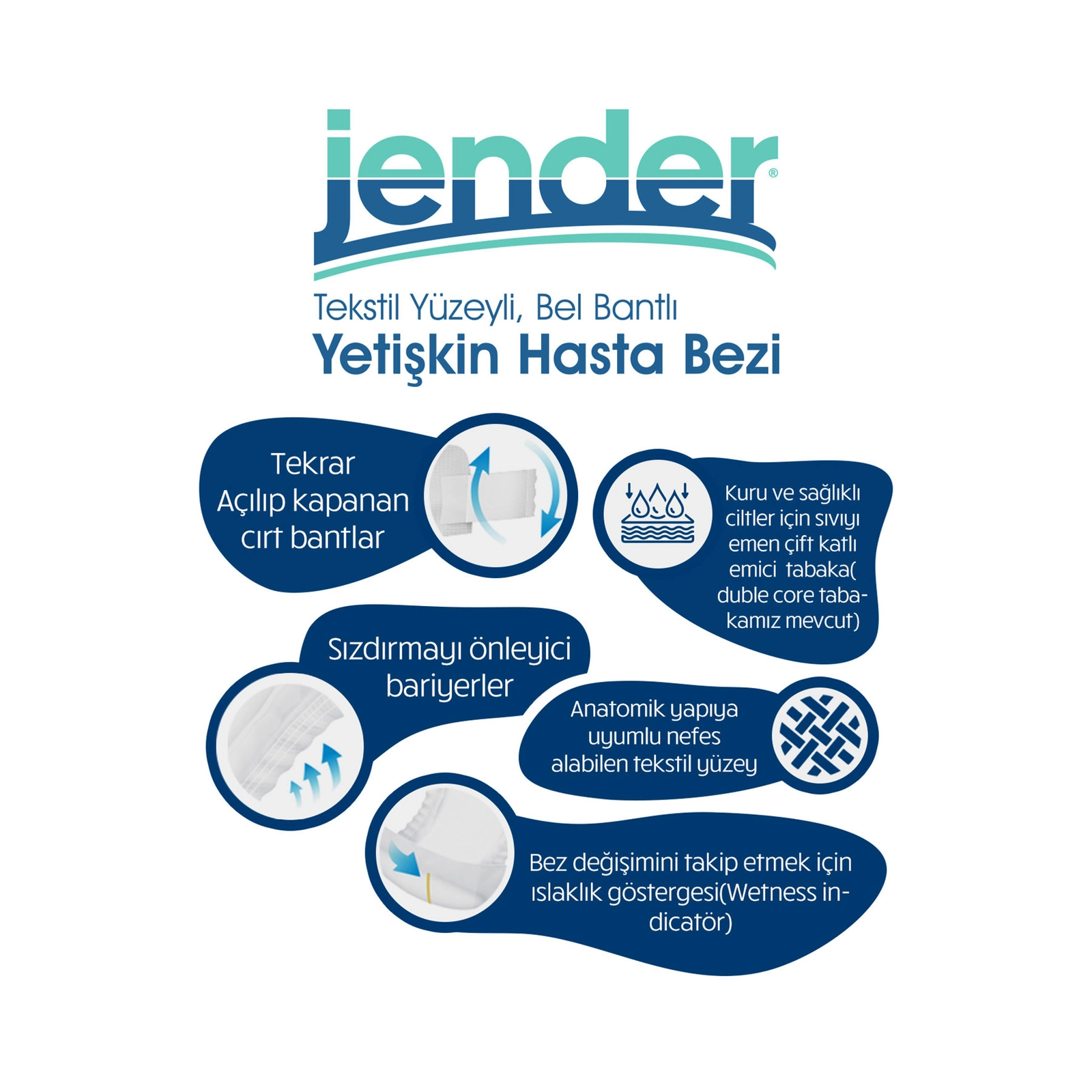 Jender All Fit Yetişkin Bezi