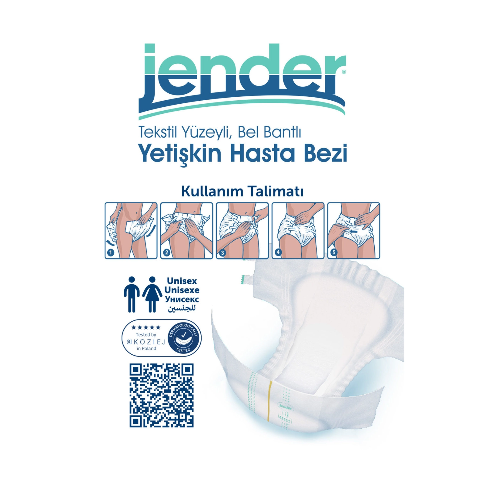 Jender All Fit Yetişkin Bezi